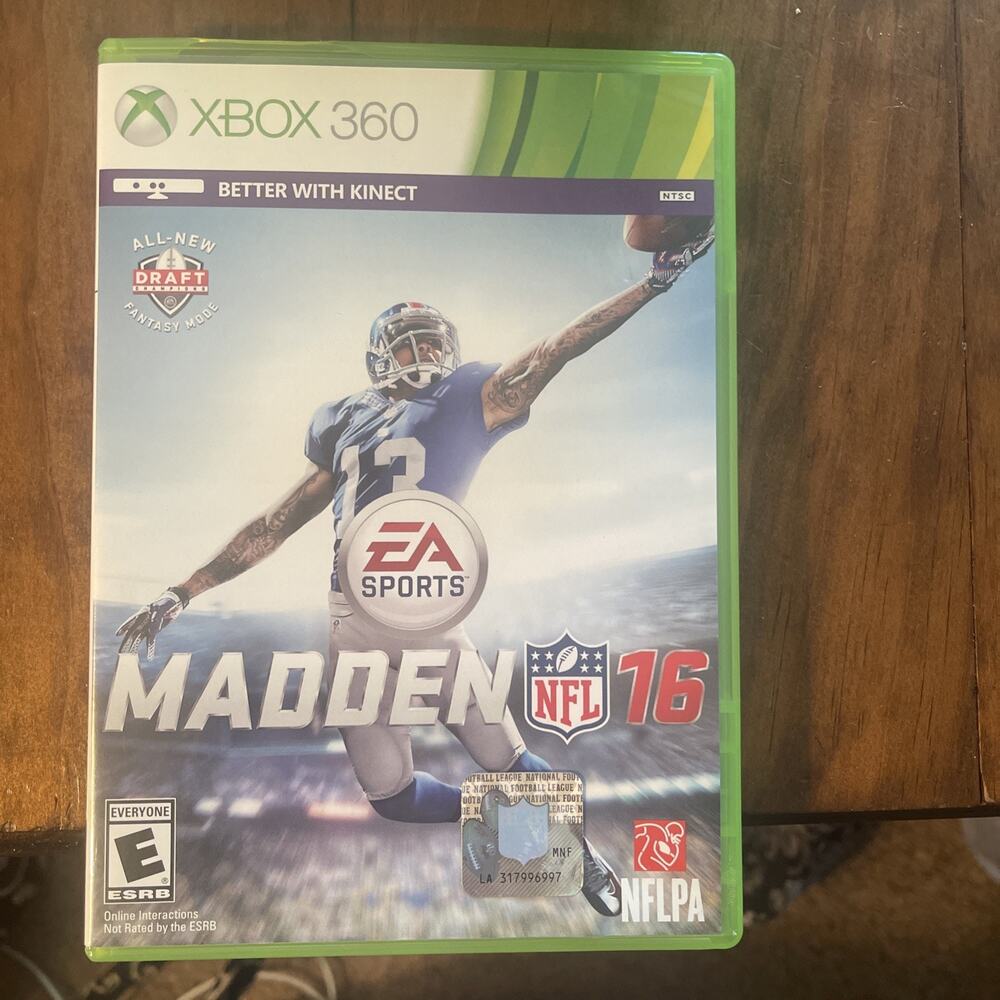 Madden NFL 16 (Microsoft Xbox 360, 2015)